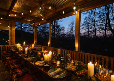 Feasting Deck at The Fish