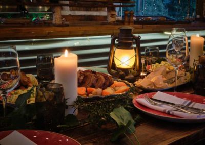 Feasting on the Deck at The Fish