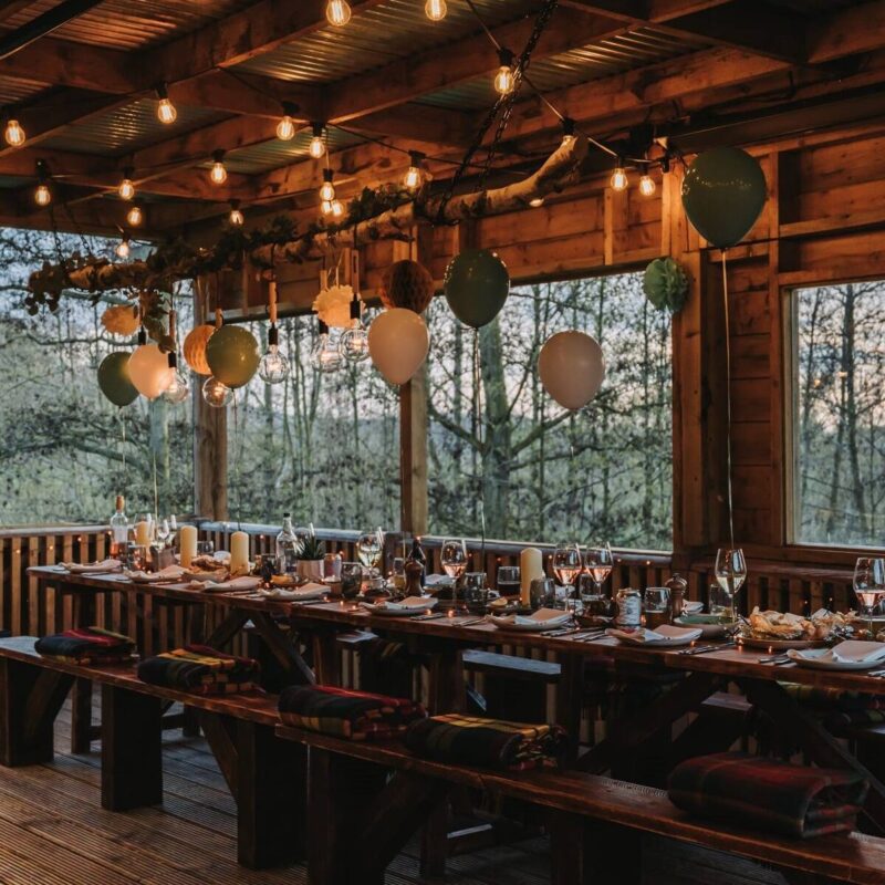 Feasting on the Deck at the Fish Hotel